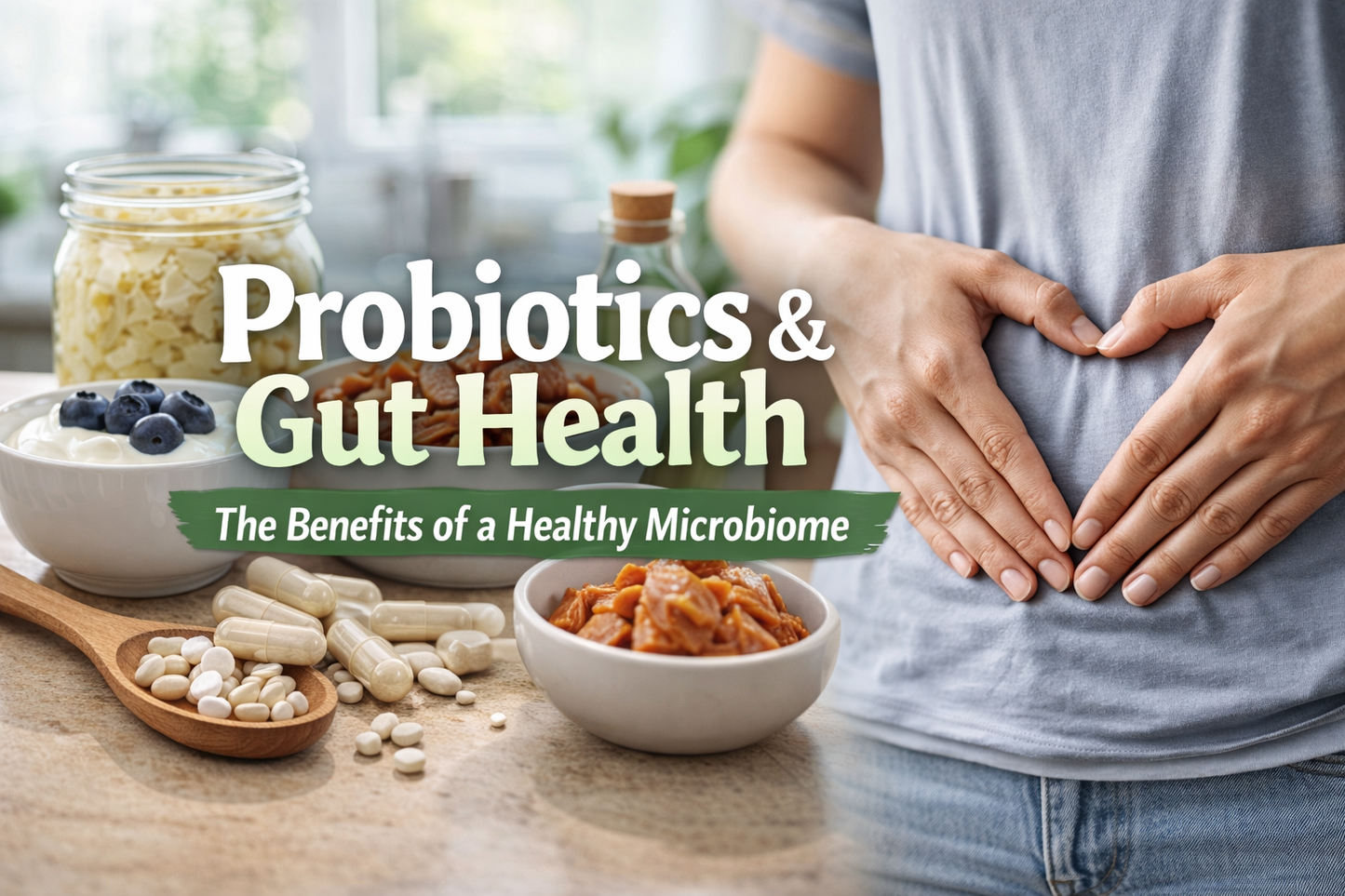 Probiotics & Gut Health: Why Your Microbiome Matters More Than You Think
