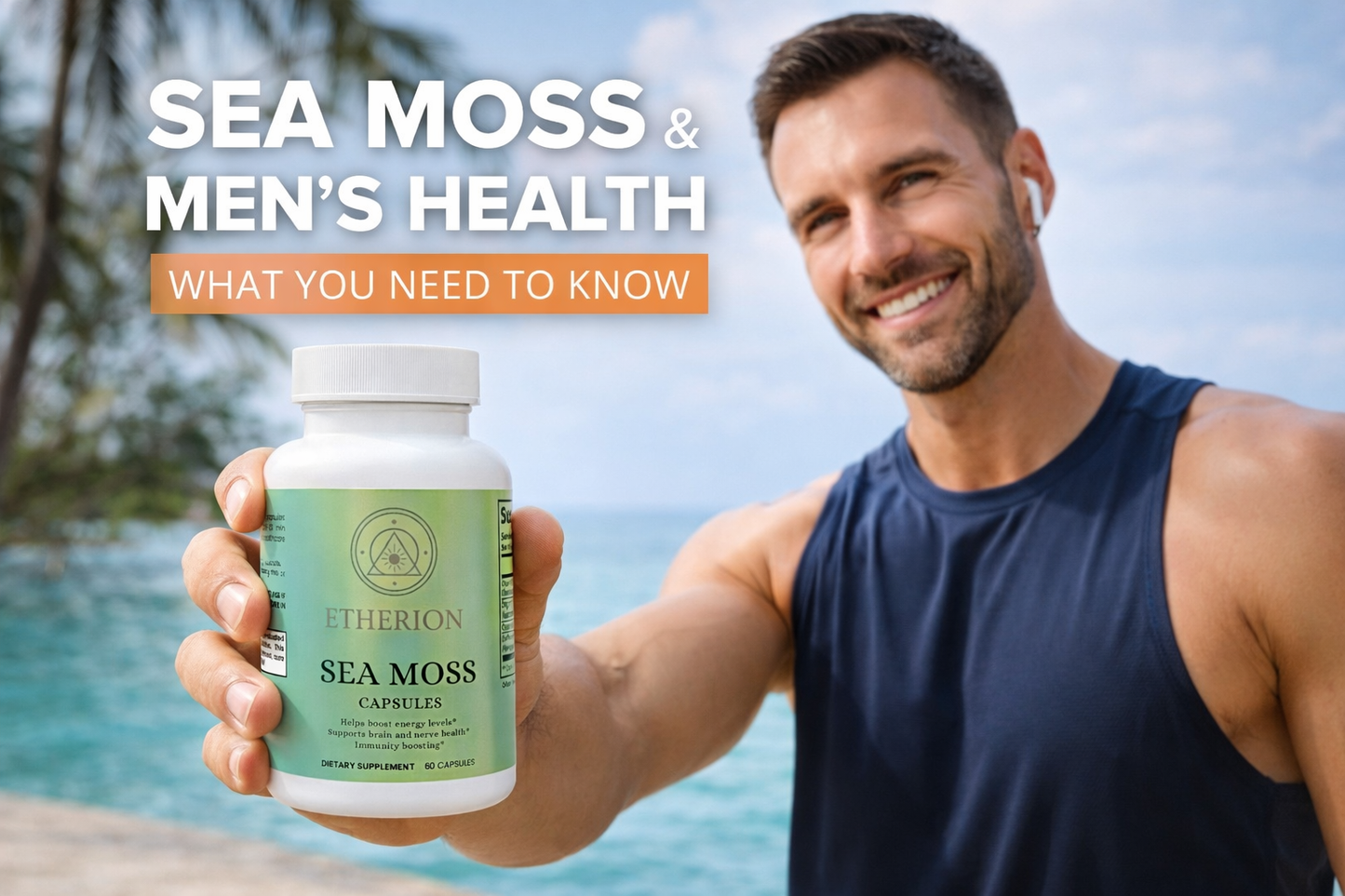 Sea Moss for Men: Natural Testosterone, Stamina, and Vitality Booster