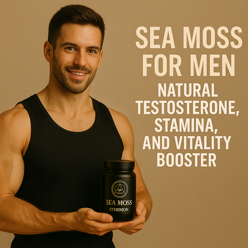 Sea Moss for Men: Natural Testosterone, Stamina, and Vitality Booster